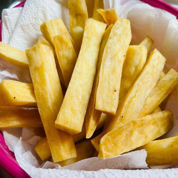 Fried Yam Chips